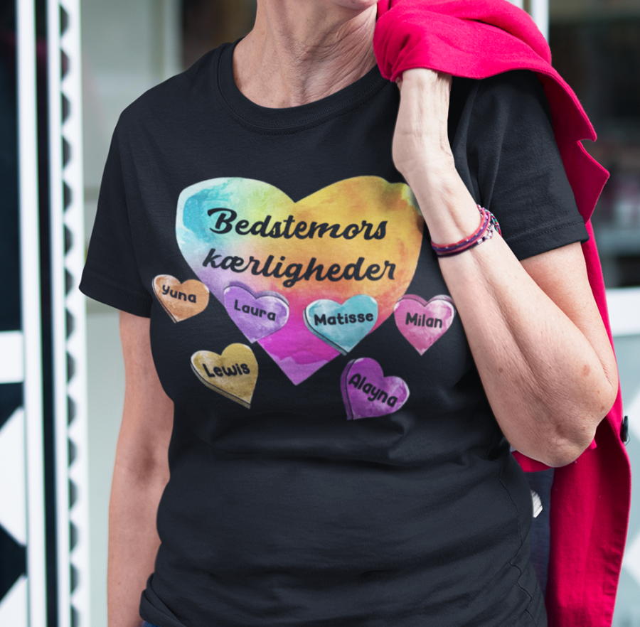 Grandma's Sweethearts - Personalized T-shirt - Imagen 6